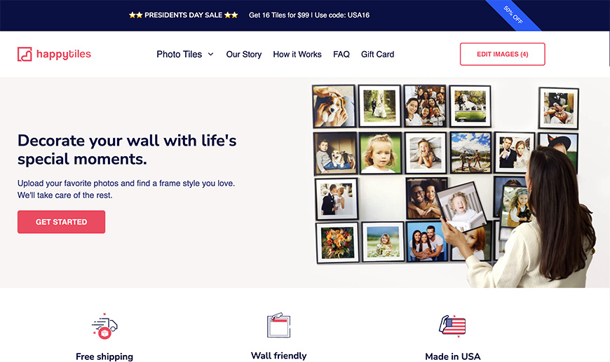 Happytiles website