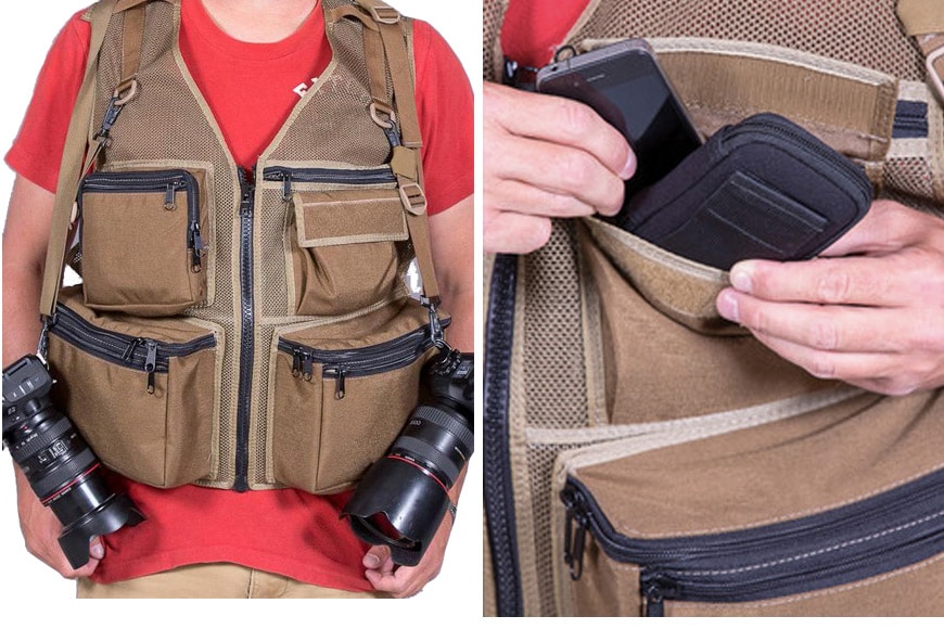 M&M Photography Travel Vest