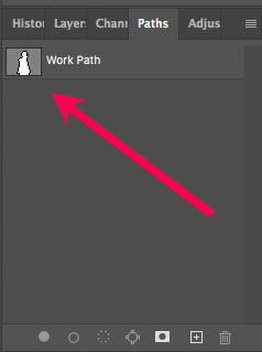 Photoshop- work path