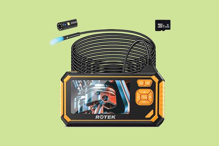 Rotek Industrial Dual Lens Endoscope