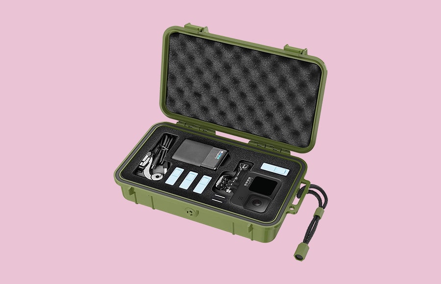 Smatree Waterproof Hard Case for GoPro & DJI Osmo